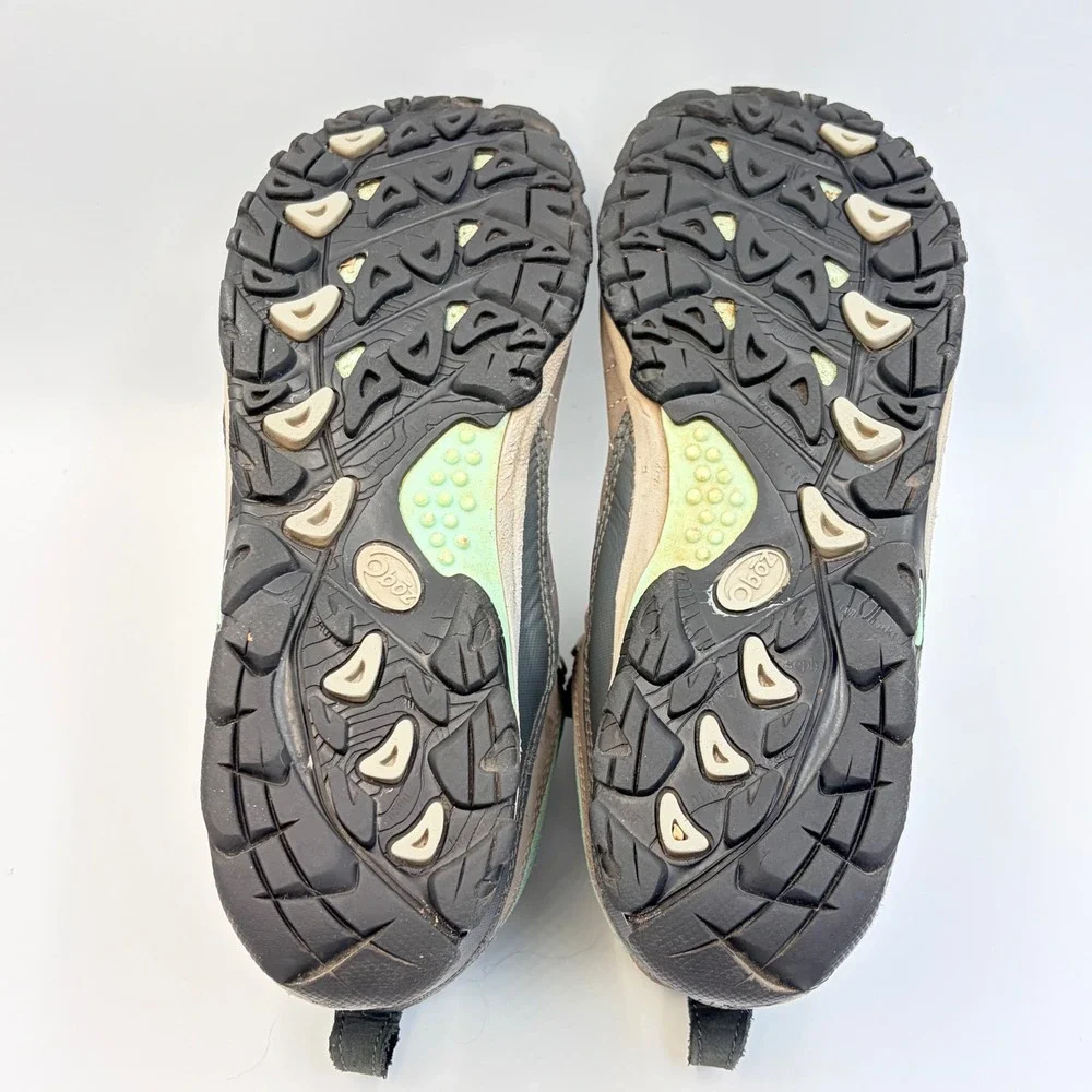 Oboz Sapphire Low B-Dry Hiking Shoes Women's‎ 9.5 Charcoal/Beach Glass